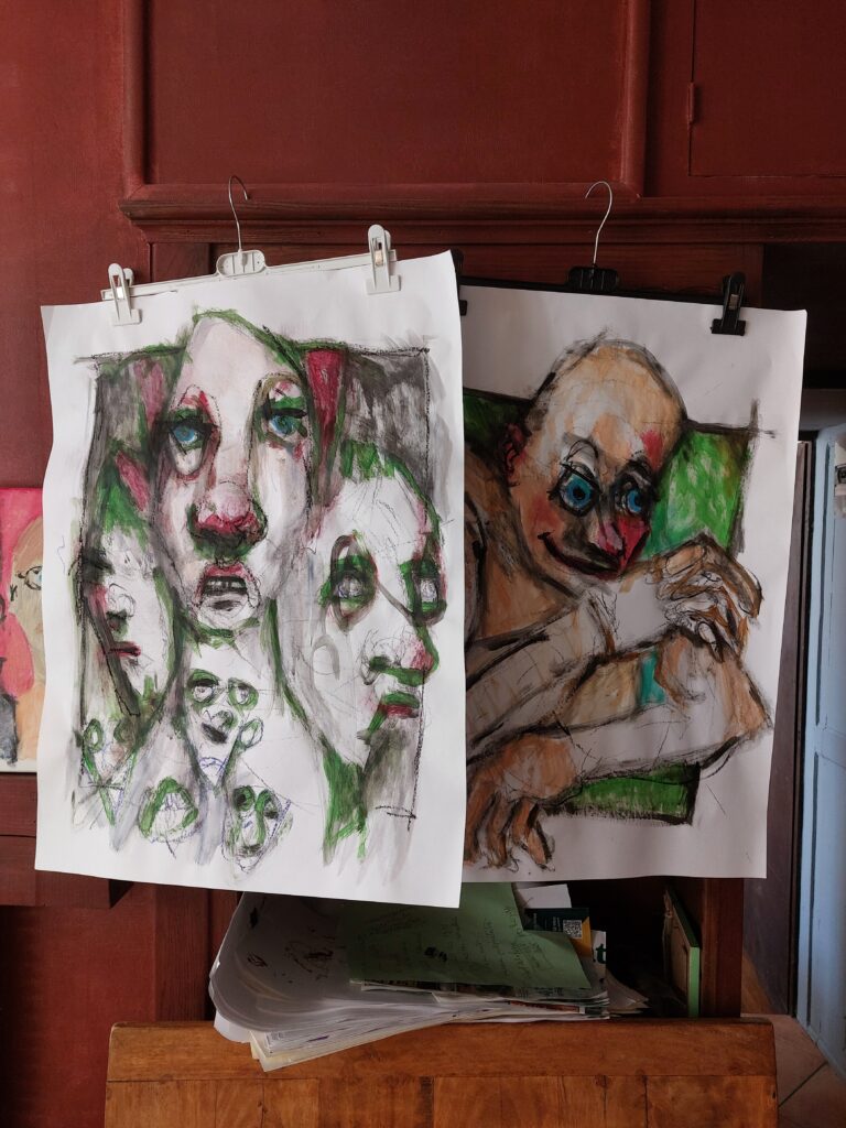 Croquis acrylique